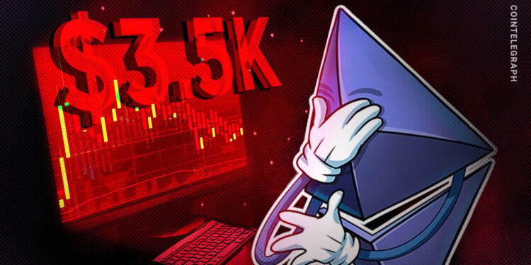 Here’s Why Traders Say Ethereum Price Could Drop to $3.5K Before a Rebound