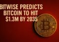 Bitwise Sees Bitcoin Reaching $1.3 Million by 2035 in Base Case