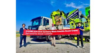 Zoomlion Delivers its First Germany-Made Knuckle Boom Crane, Strengthening European Localization Strategy