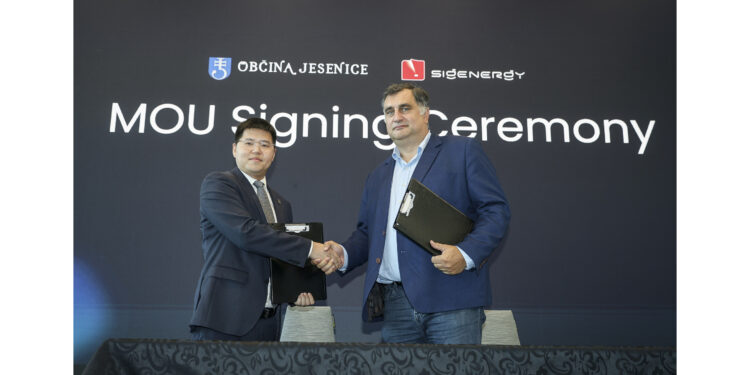 Sigenergy Expands in Europe with Product Launch in Slovenia