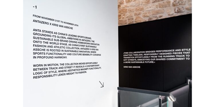 ANTAZERO X KRIS VAN ASSCHE fait ses débuts mondiaux au Dover Street Market Paris