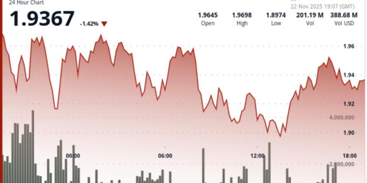 Ripple Drops as Bitcoin Weakness Pulls Majors in Oversold Levels