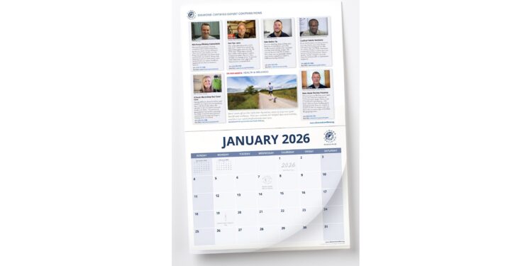 NEW 2026 Diamond Certified Local Experts Calendar